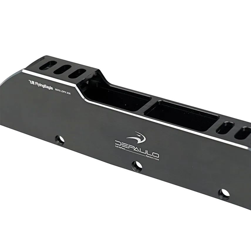 Flying Eagle LDPK R580 ramme 5x80mm sort aluminium