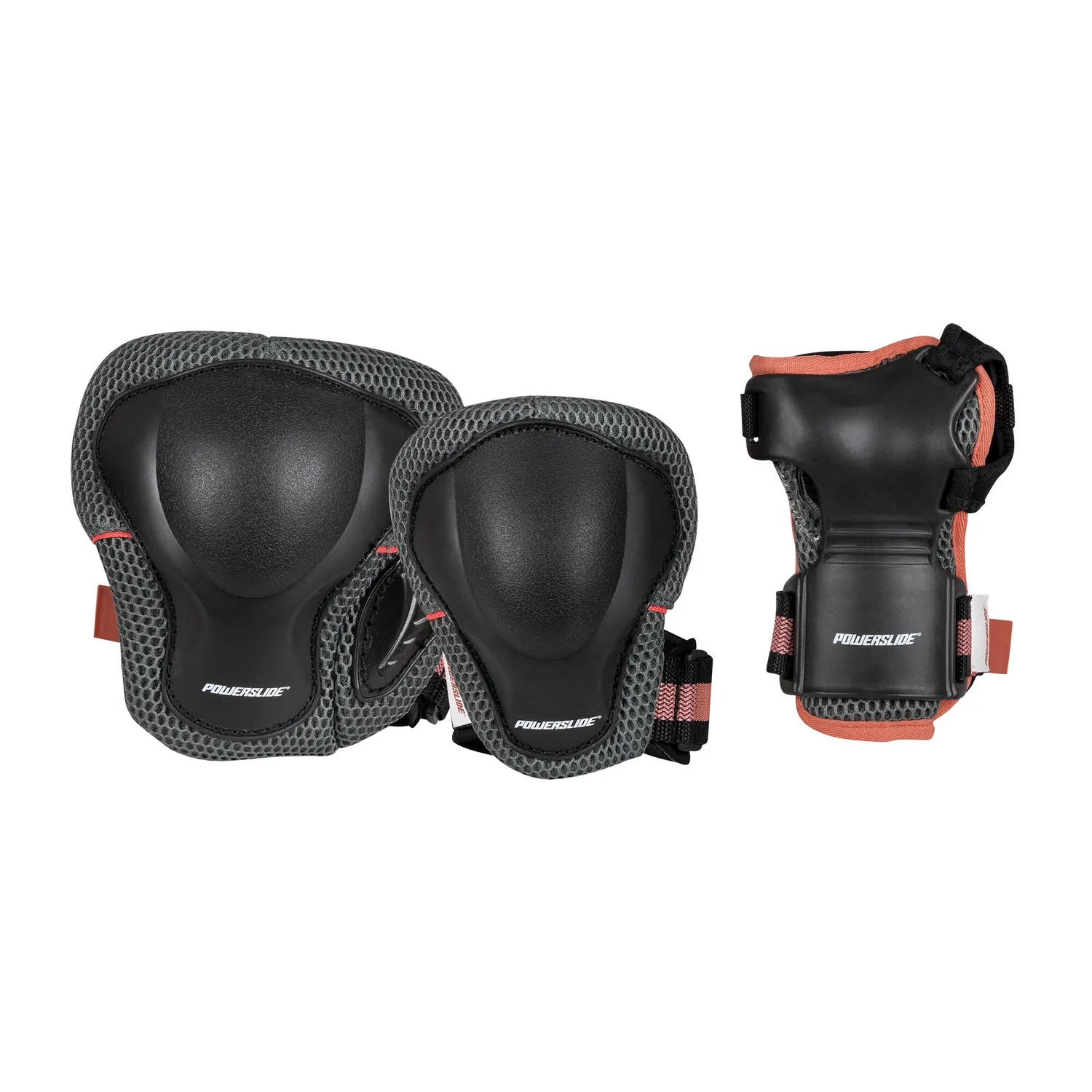 Powerslide Pro Women beskyttelsessæt grå