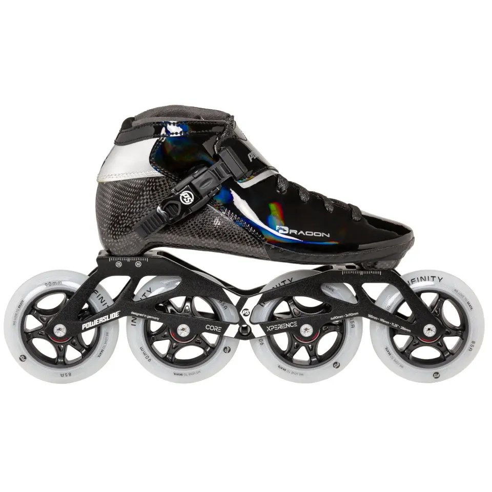 Powerslide Dragon Black 90 speedskøjter børn