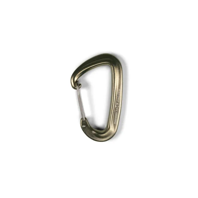 Nature Climbing Carabiner Wiregate karabin mosegrøn alu