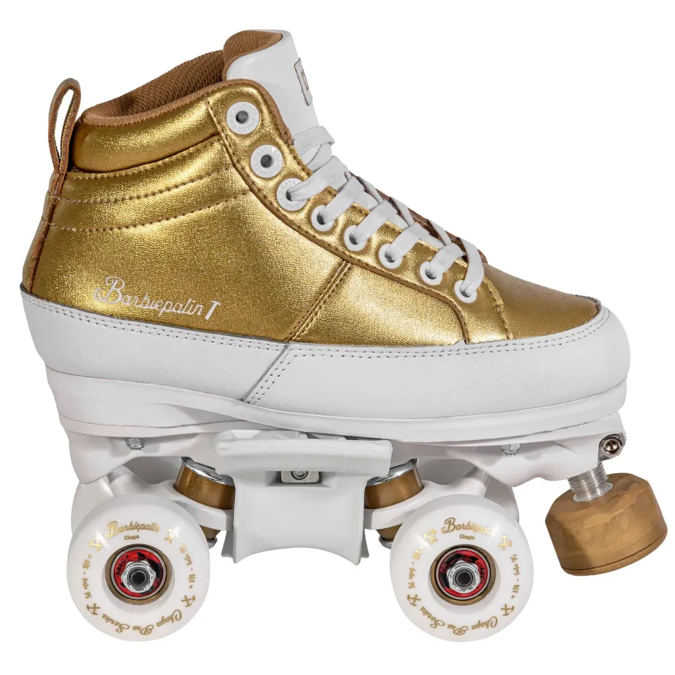 Chaya Kismet Barbiepatin Gold parkrulleskøjter 56mm
