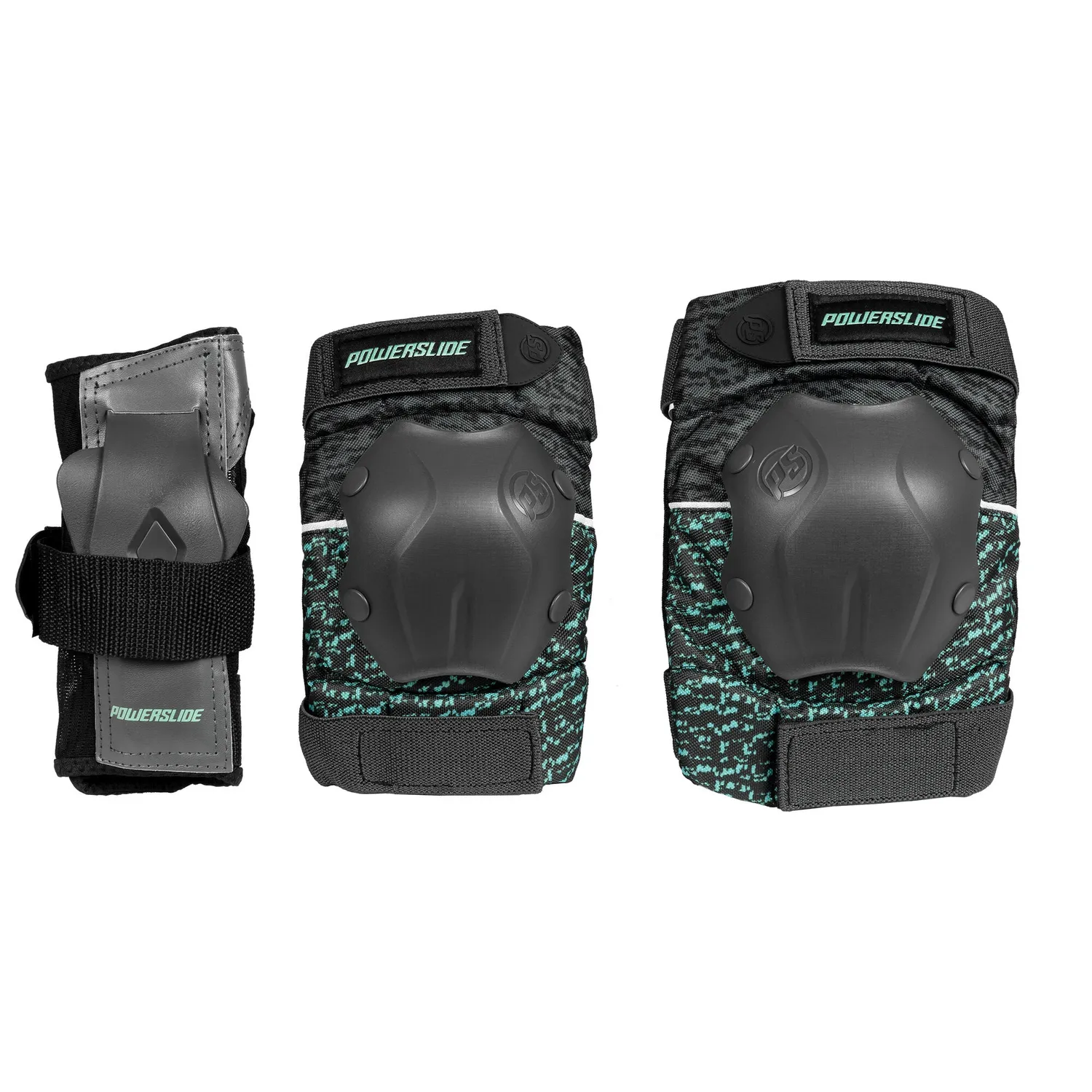 Powerslide Standard beskyttelsessæt dame M teal