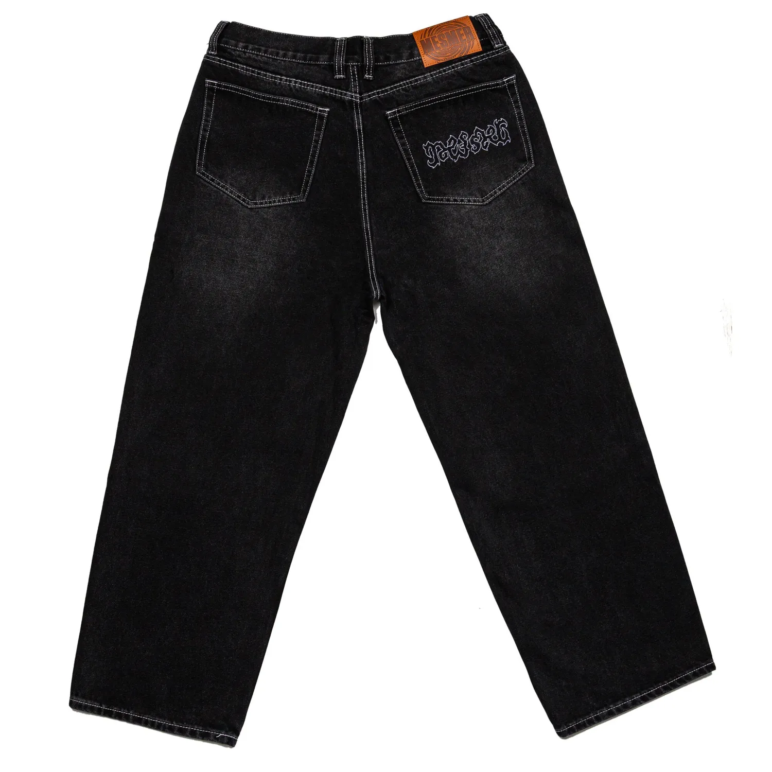 Mesmer Jeans I Middle Black skaterbukser sort