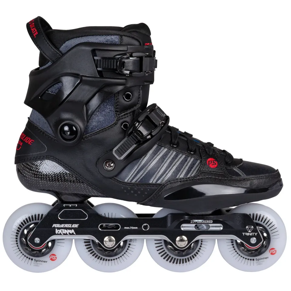 Powerslide HC Evo Pro freestyle rulleskøjter 42 carbon