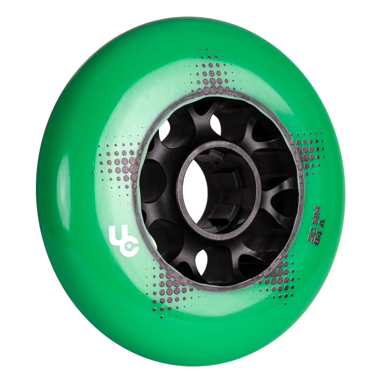 Undercover Team Pro 90mm hjul grøn 84A 4-pak
