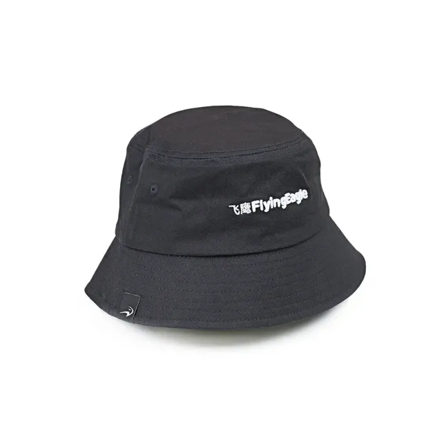 Flying Eagle Bucket Hat bøllehat sort bomuld