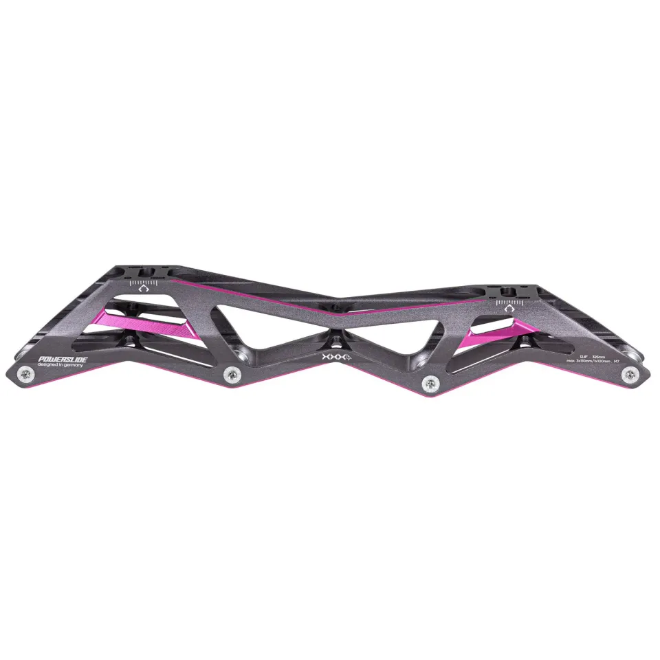 Powerslide 3X4 12.8 Titanium Pink frame 195