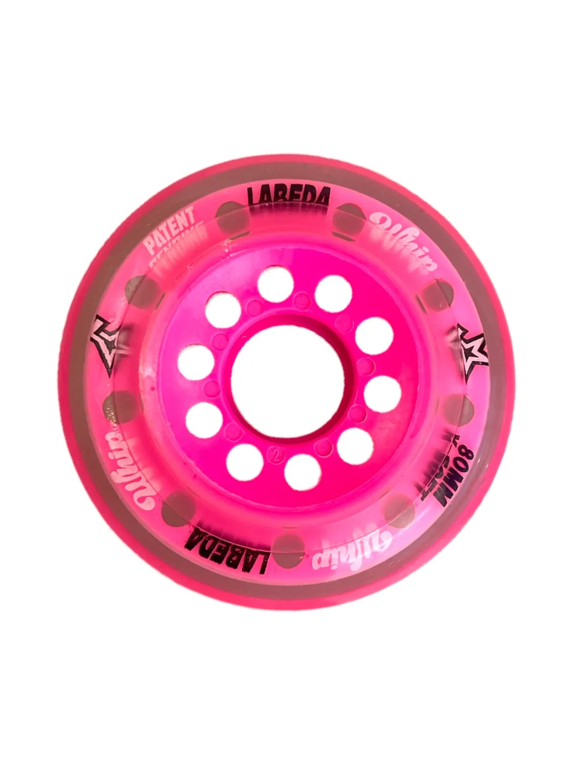 Labeda Whip X-Soft rulleskøjtehjul 80mm pink