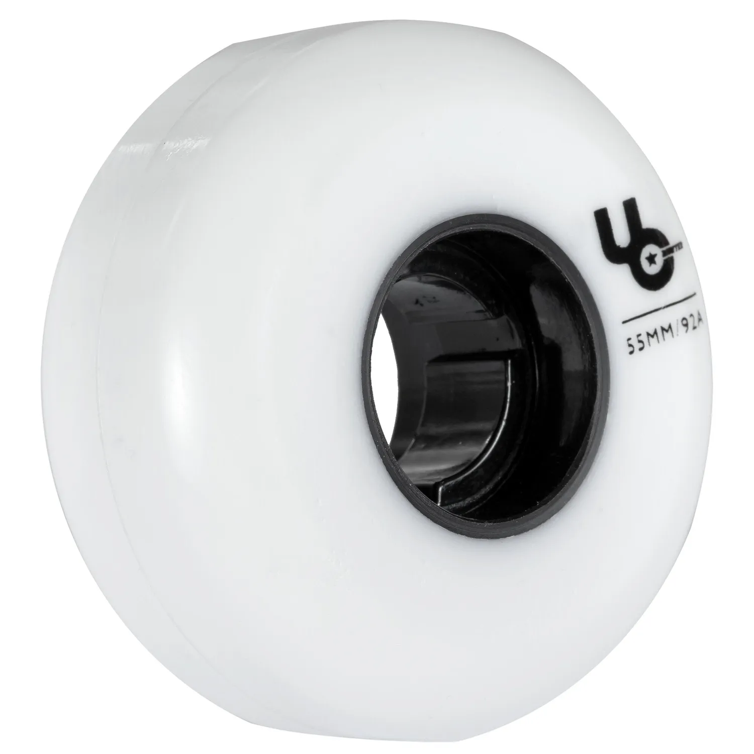 Undercover Team 55/92A aggressive-hjul 4-pak hvid 55mm