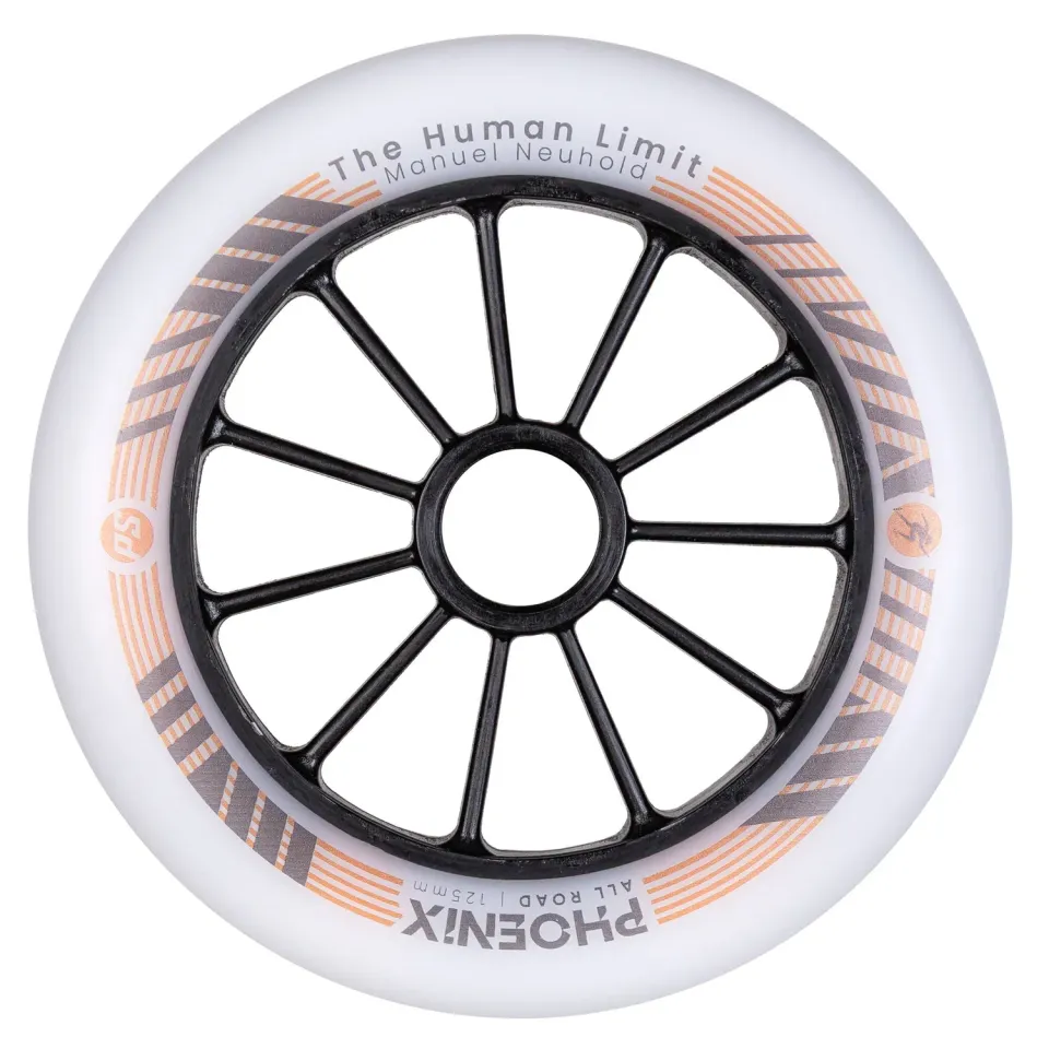 Powerslide Phoenix The Human Limit hjul 125 mm hvid