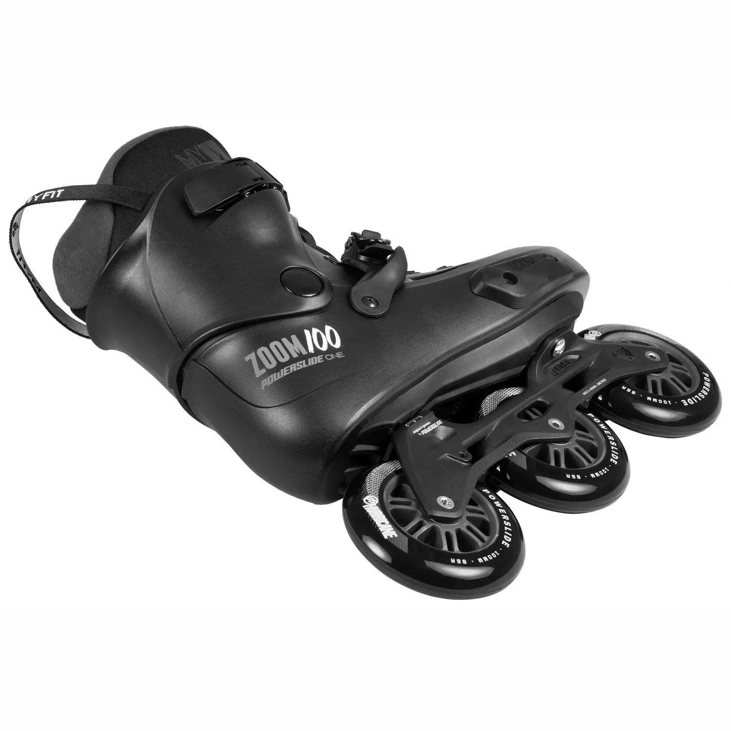 Powerslide Zoom Pro 100 inlineskøjter sort 3x100mm
