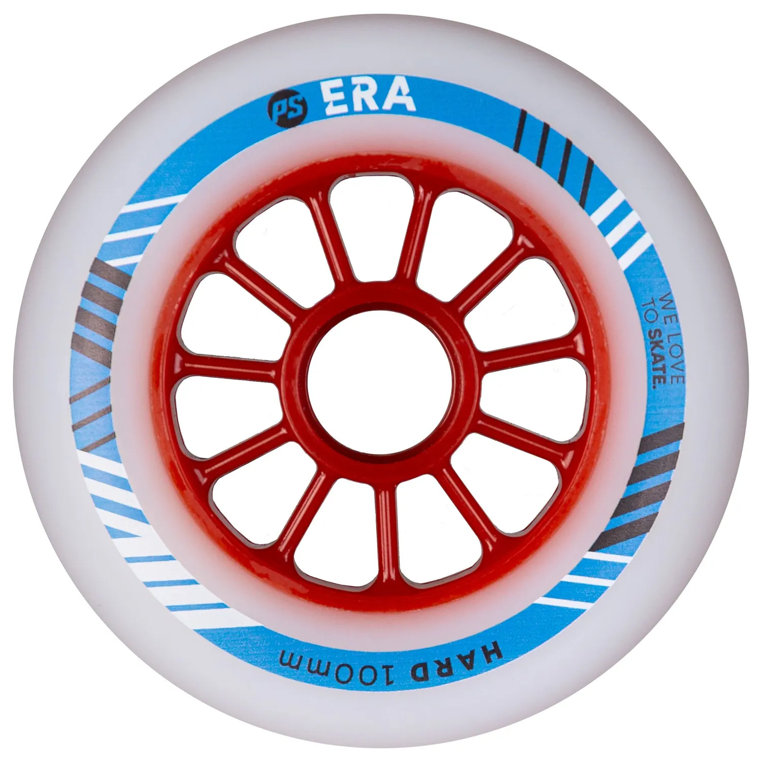 Powerslide Era 100 DD Hard speedhjul 8-pak hvid