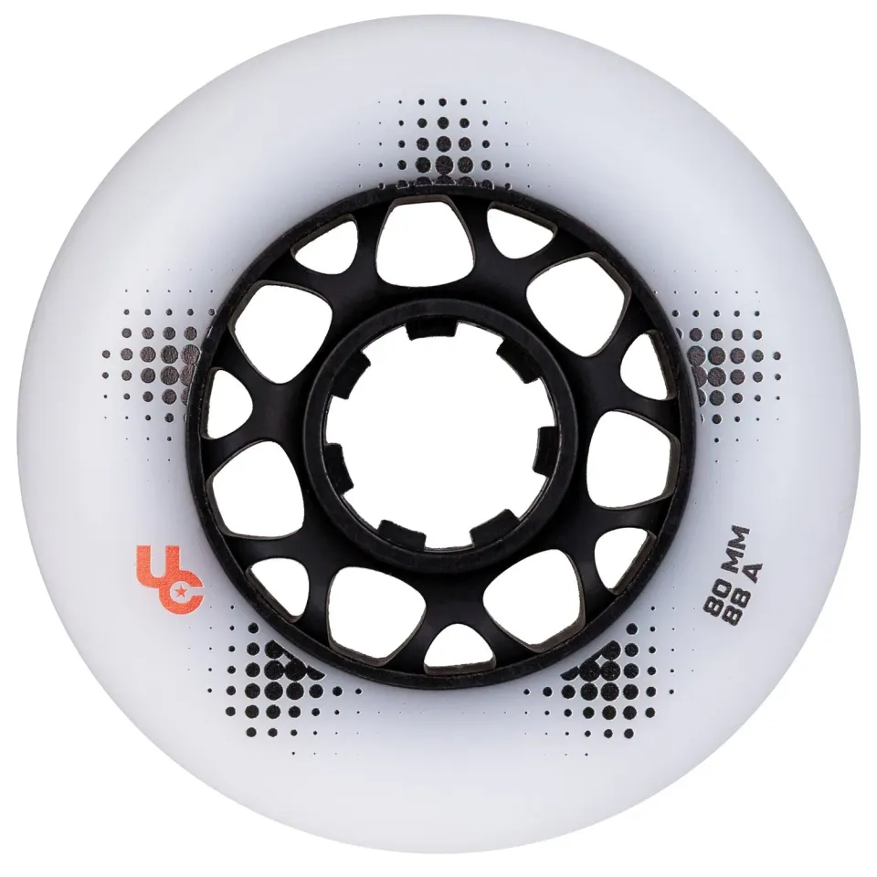 Undercover Team Pro 80 88A hjul hvide 4-pak