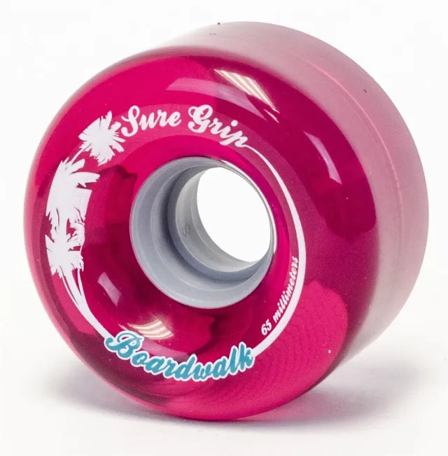 Sure-Grip Boardwalk 65mm rulleskøjtehjul 8-pak lilla 78A