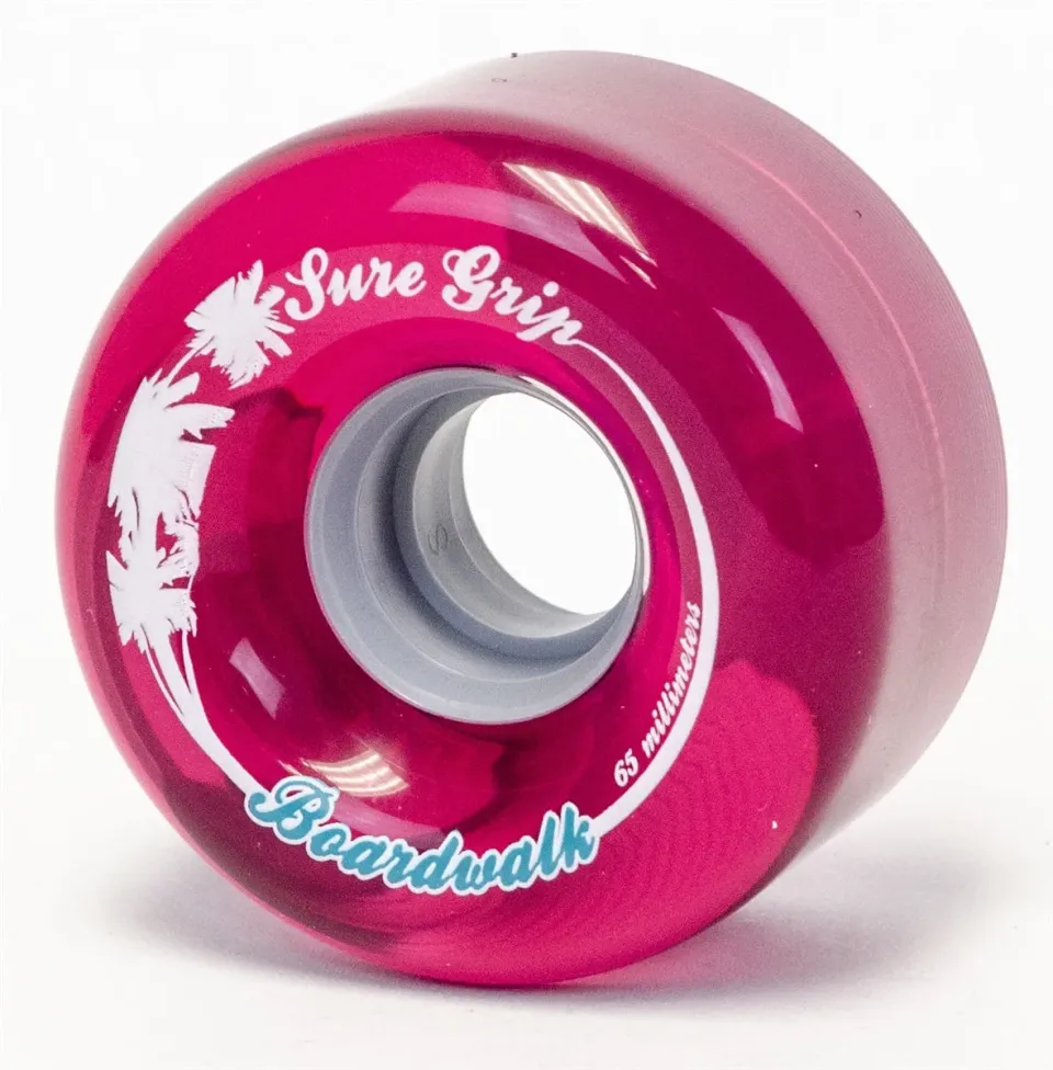 Sure-Grip Boardwalk 65mm rulleskøjtehjul 8-pak lilla 78A