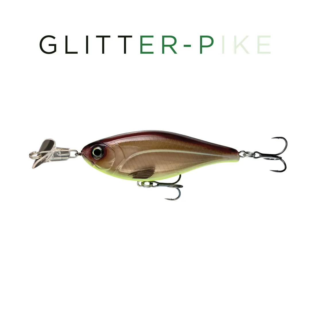 Headbanger Cranky Shad wobler 4" Firetiger lavfrekvent