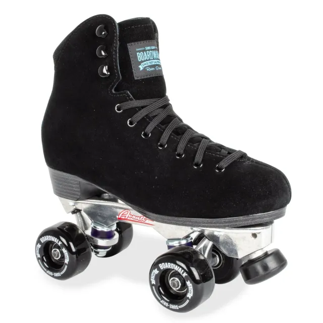 Sure-Grip Boardwalk Avanti rulleskøjter Black Plus 38 smedet