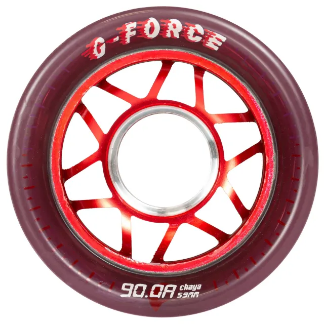 Chaya G-Force Alloy Grippy derbyhjul 59mm 90A 4-pak