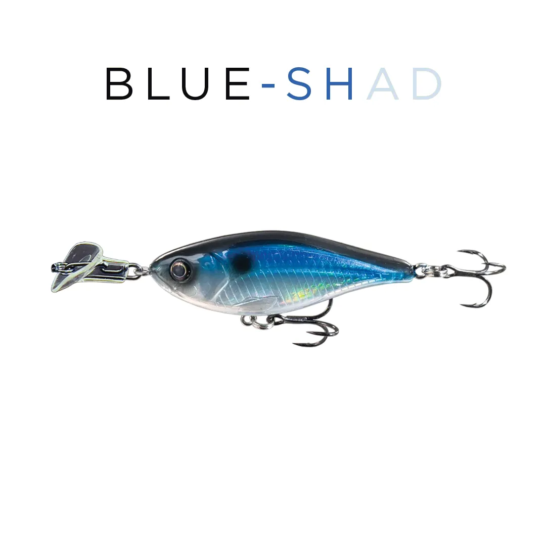 Headbanger Cranky Shad 3" wobler Sexy Shad lavfrekvent