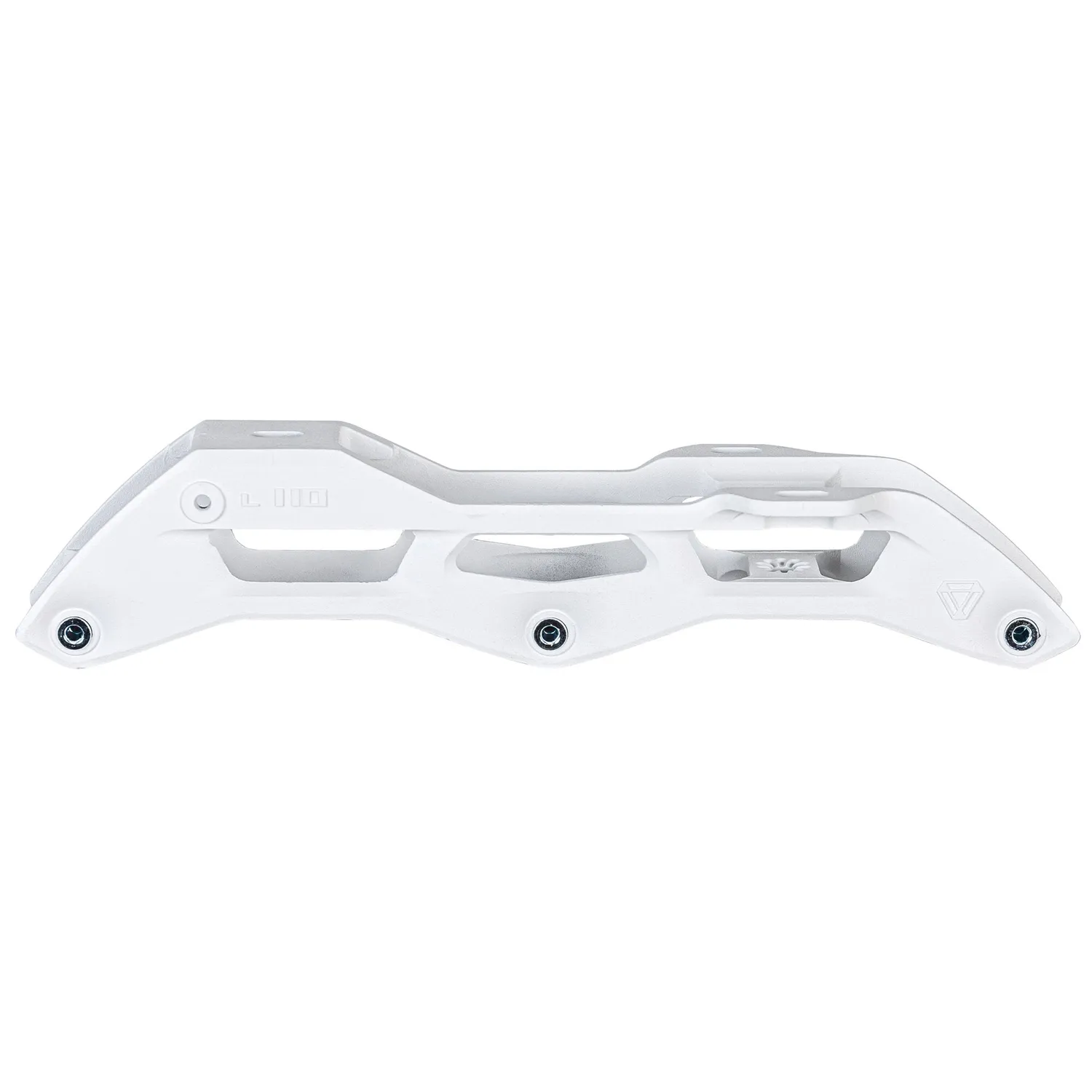 Powerslide Elite Syncro AL 270 rulleskøjtestel hvid 3x110