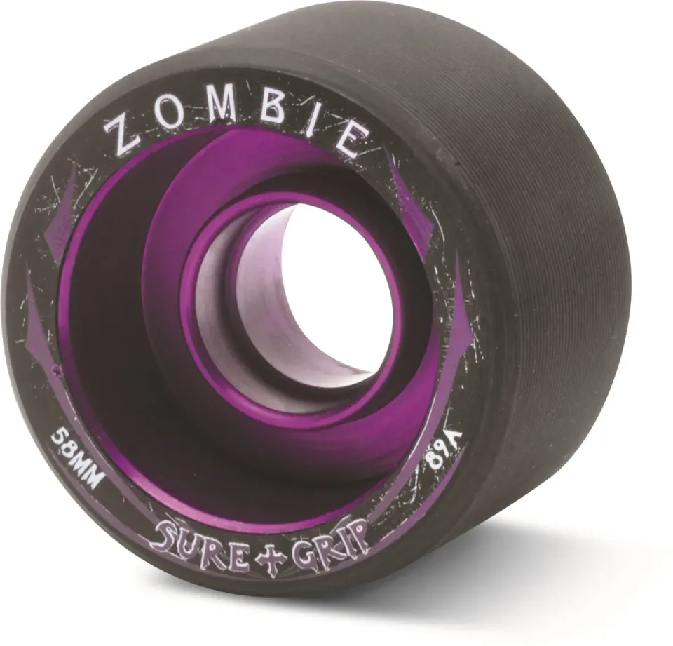 Sure-Grip Zombie rulleskøjtehjul lilla 89A Low 59mm 4-pak