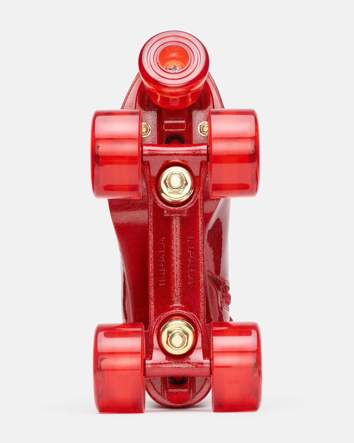Impala Marawa High Heel rulleskøjter Red Glitter LED