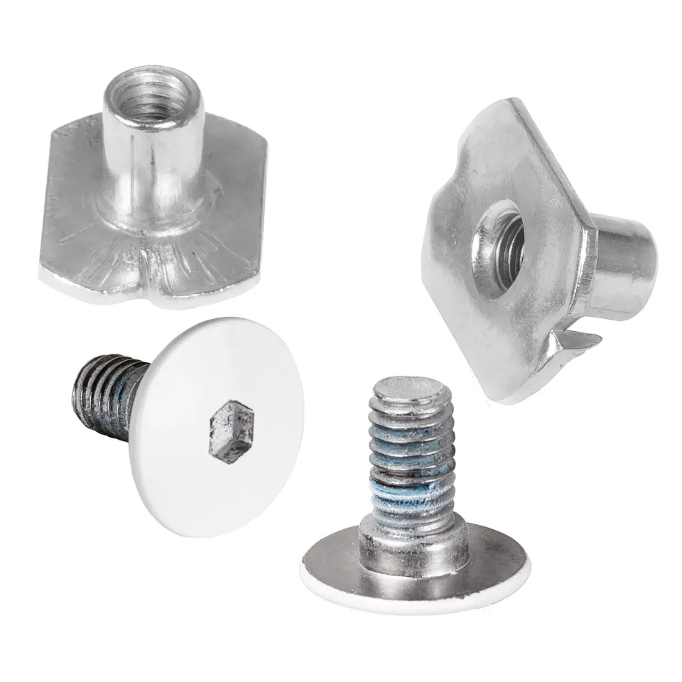 Powerslide Next Cuff Screw manchetskrue hvid