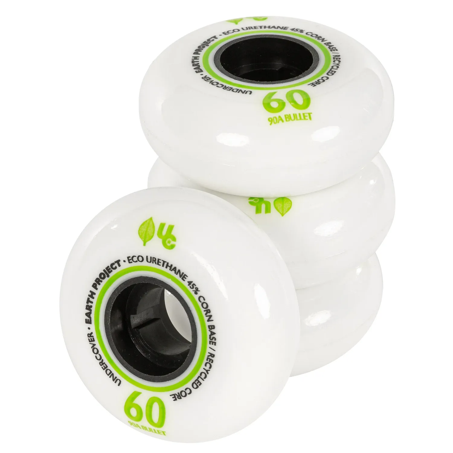 Undercover Earth 60mm aggressive hjul 4-pak 90A