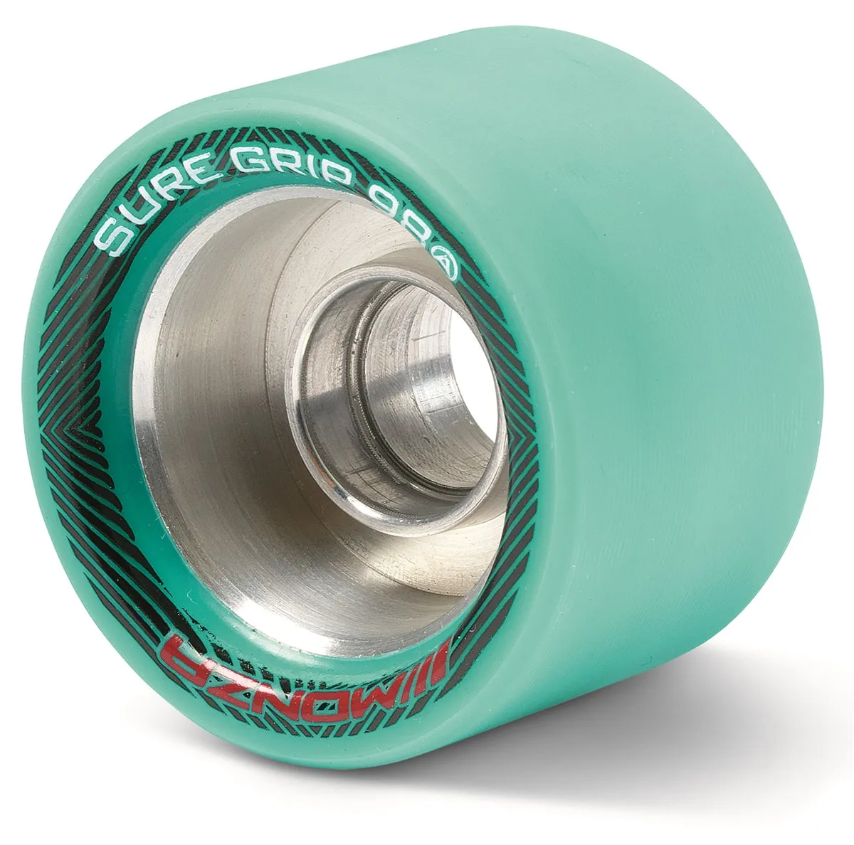 Sure-Grip Monza rullehjul rød 95A 8-pak