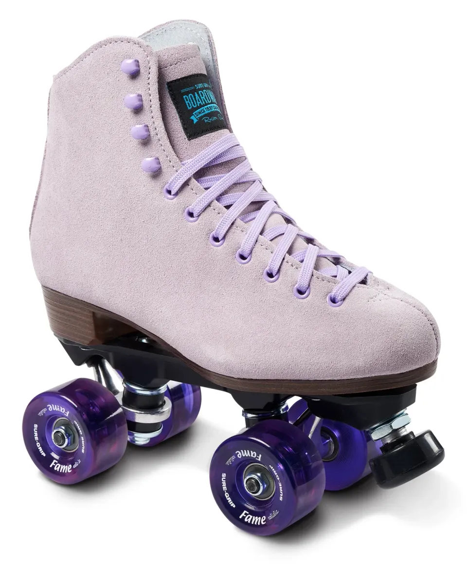 Sure-Grip Boardwalk Fame rulleskøjter Tea Berry 8-pak pink