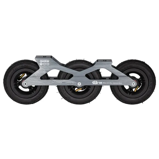 Powerslide SUV 125 165 stel sort offroad aluminium