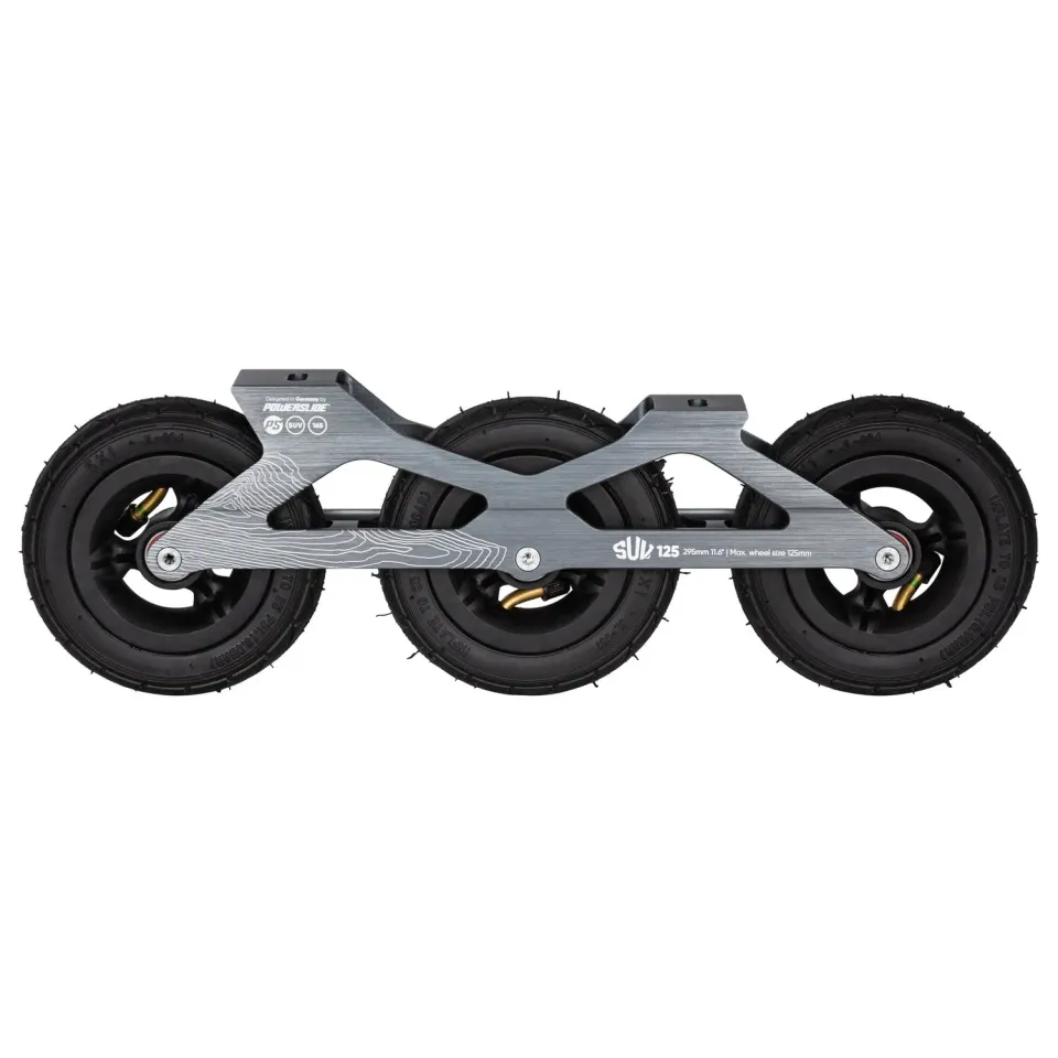Powerslide SUV 125 165 stel sort offroad aluminium