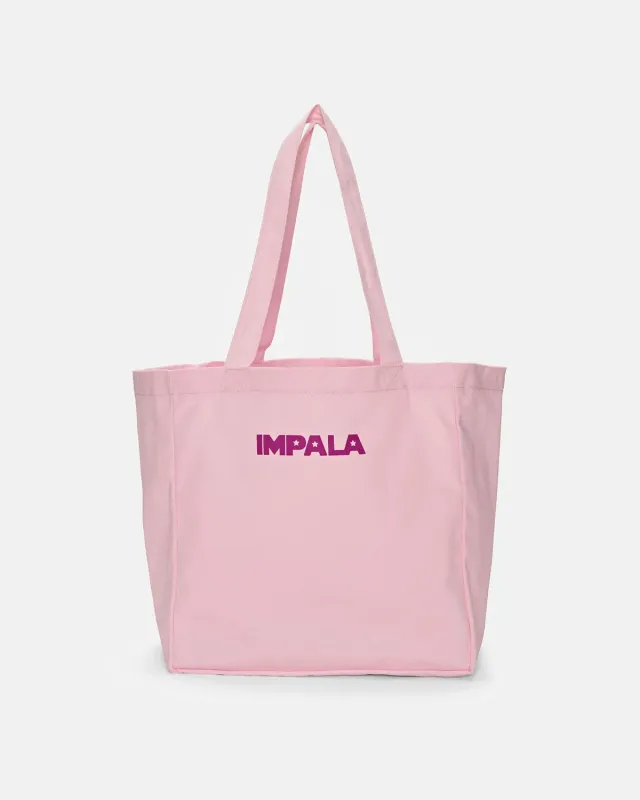 Impala Tote Bag mulepose Pink canvas