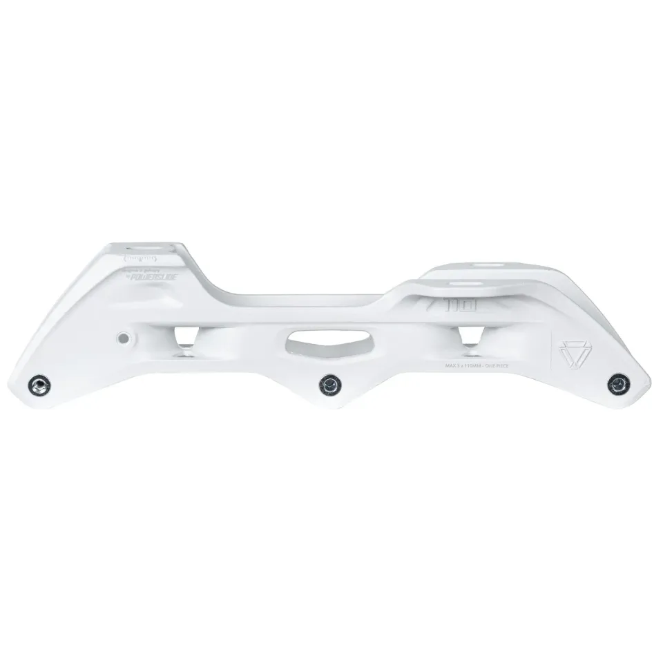 Powerslide Elite 243 3x110 hvidt stel Trinity
