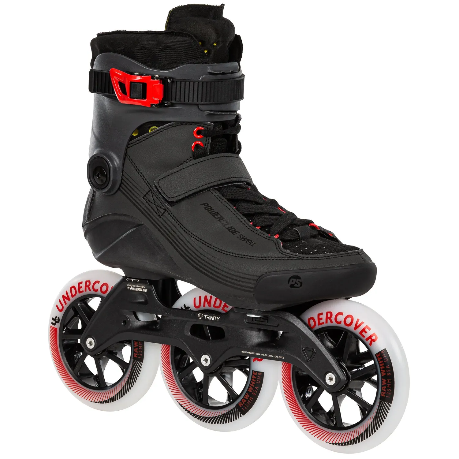 Powerslide Swell Stellar City 125 fitness rulleskøjter sort