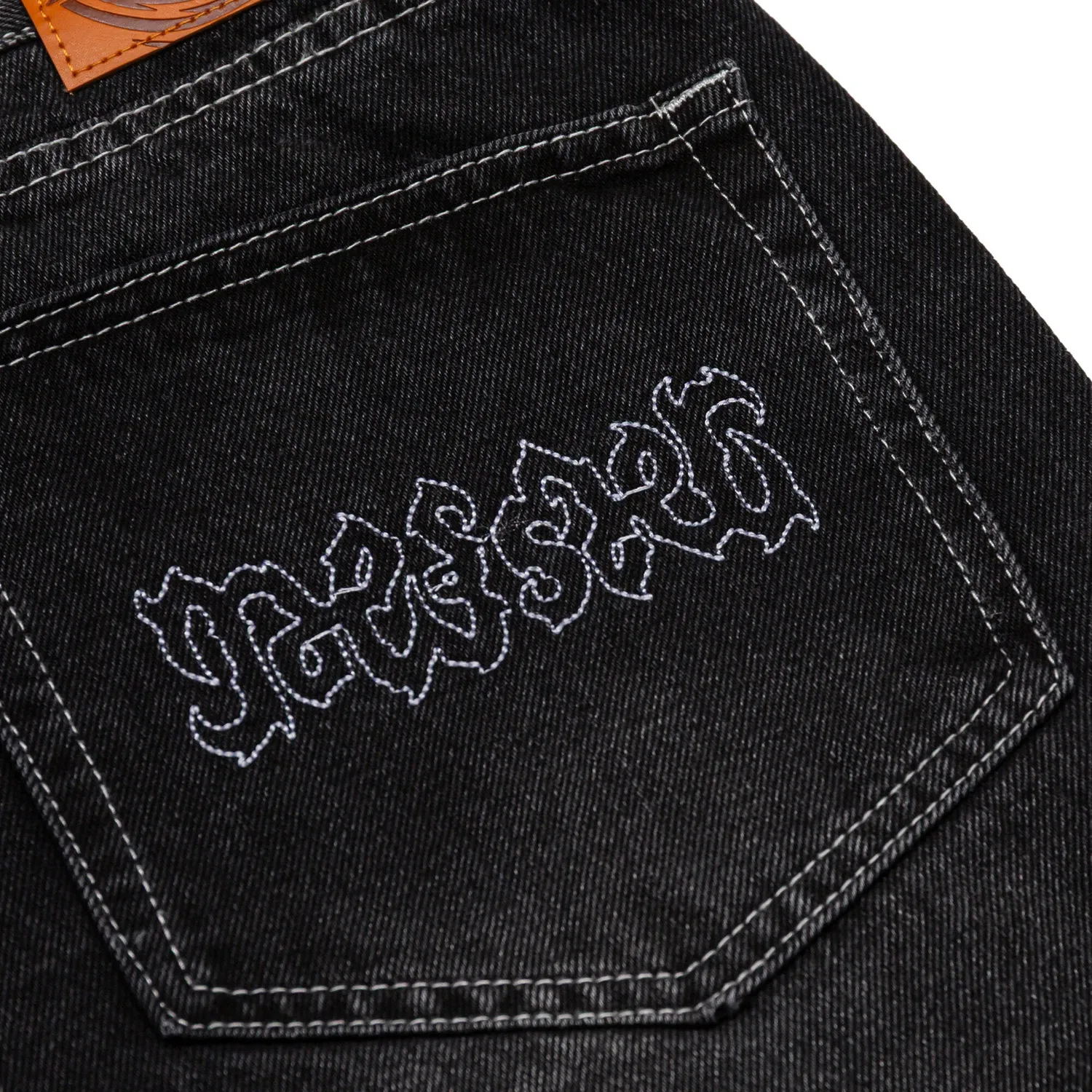 Mesmer Jeans I Middle Black skaterbukser sort