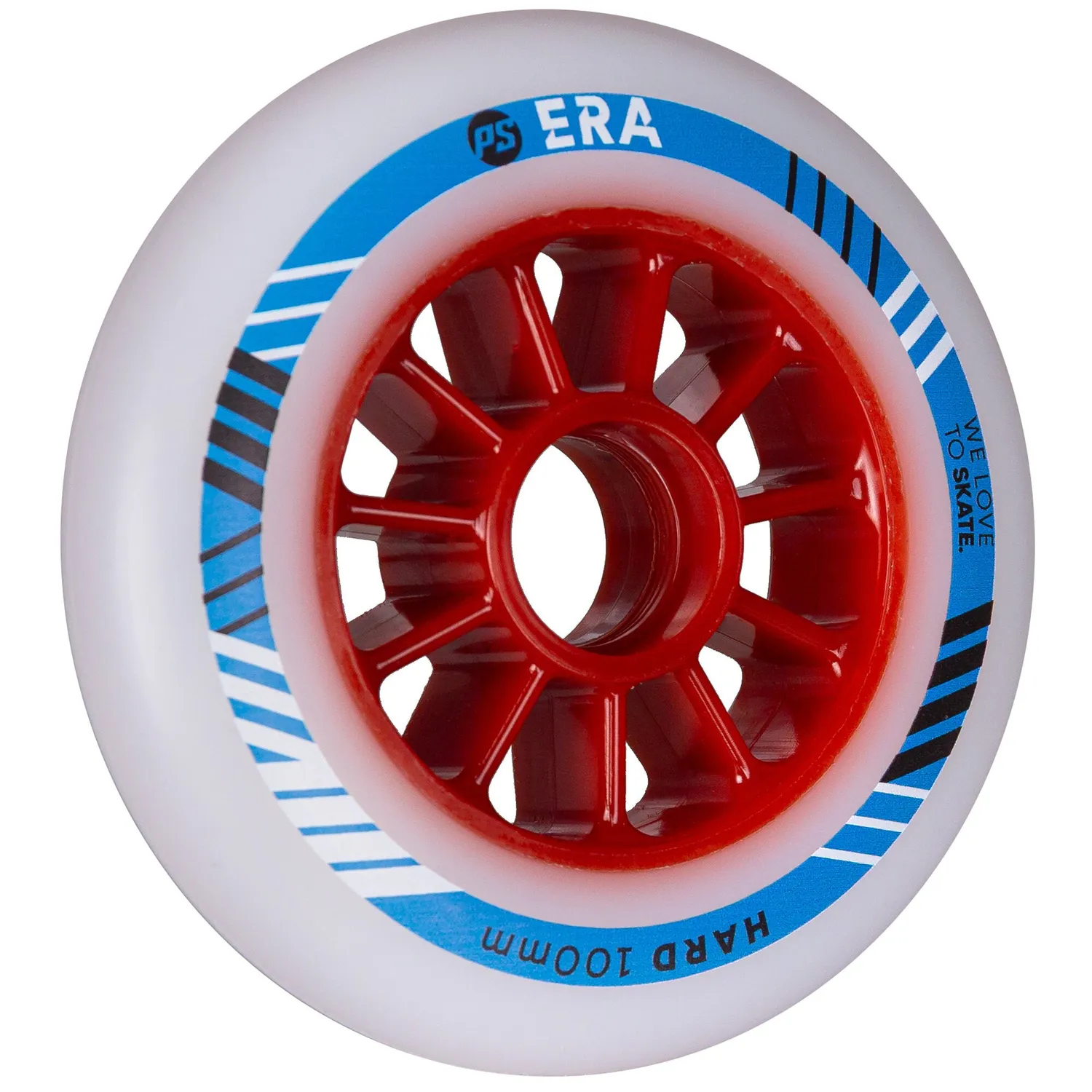 Powerslide Era 100 DD Hard speedhjul 8-pak hvid