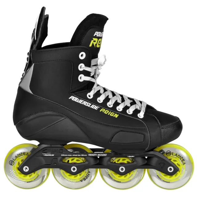 Powerslide Atlas 80 hockey rulleskøjter sort TRINITY