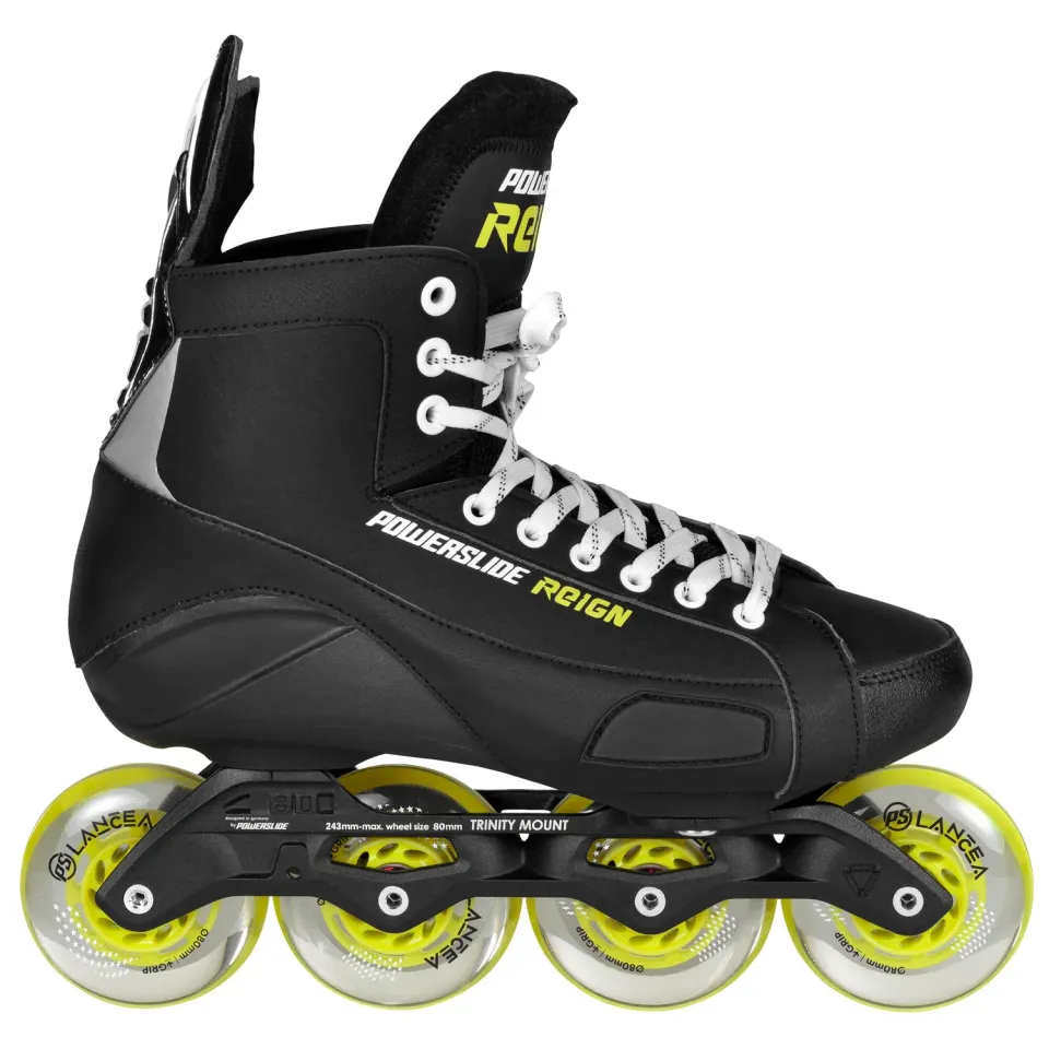 Powerslide Atlas 80 hockey rulleskøjter sort TRINITY