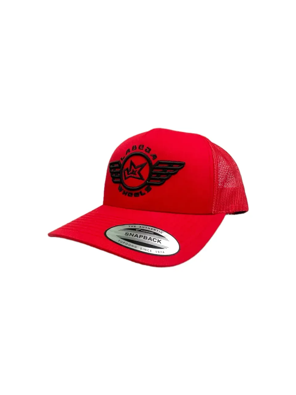 Labeda Wings trucker kasket rød sort 5-panel