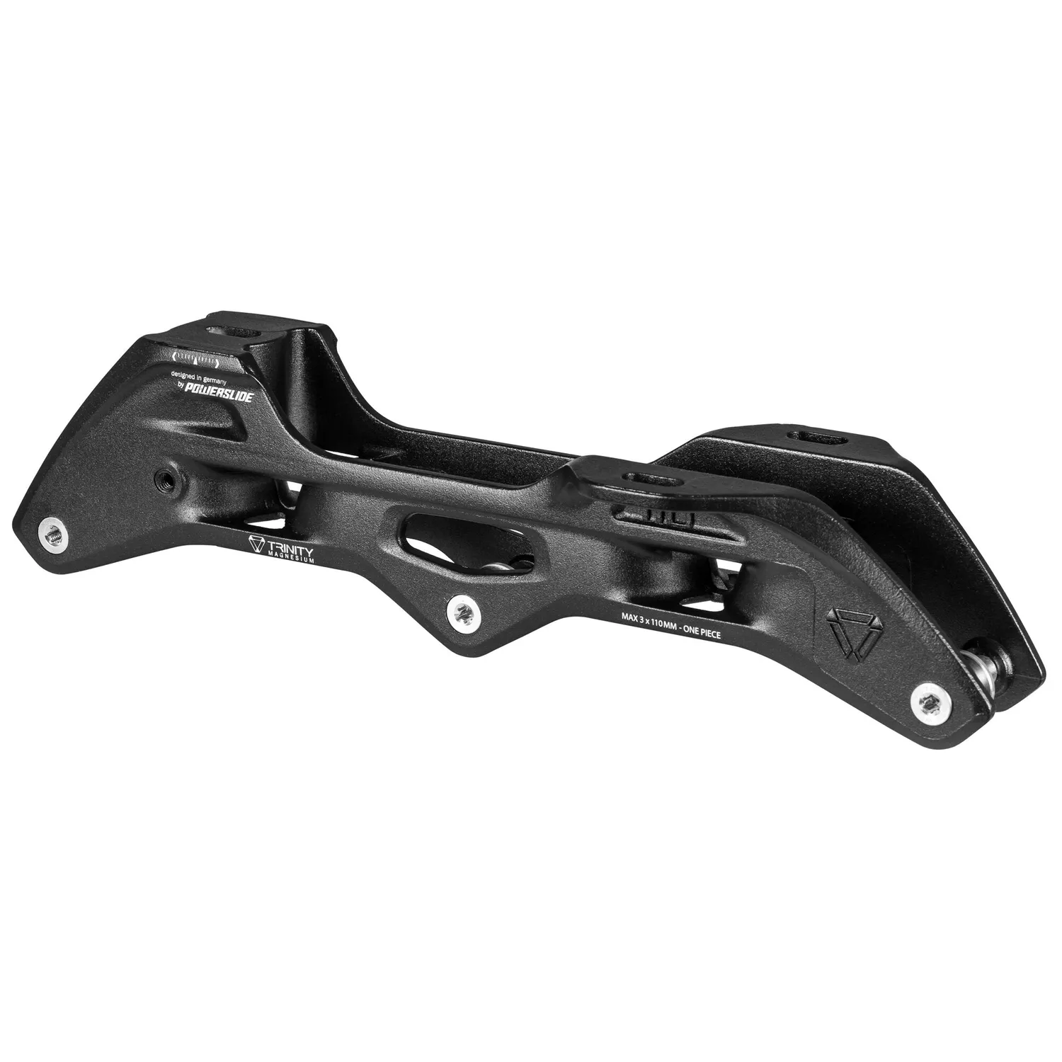 Powerslide Elite MG 243 3x110 skinneramme sort magnesium