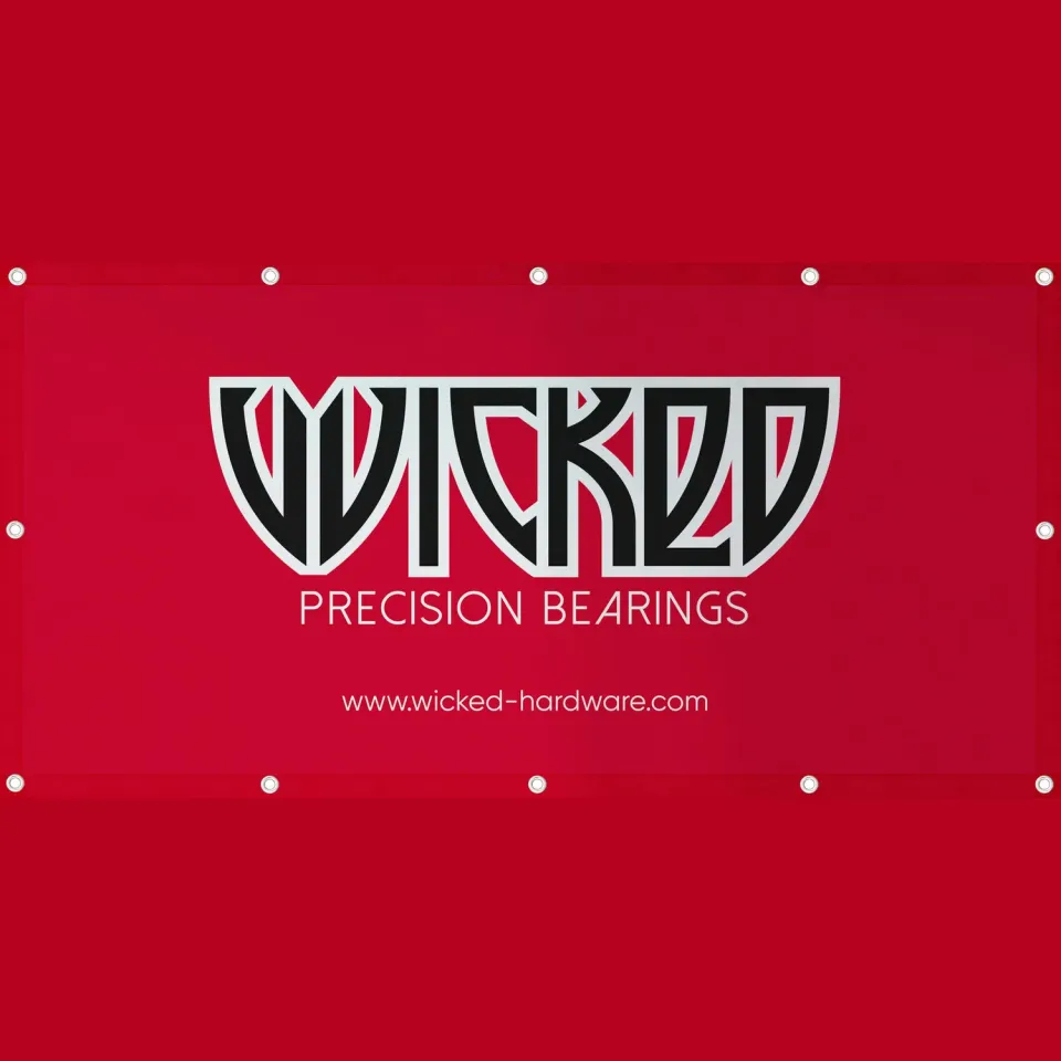 Wicked WCD banner stofdekoration