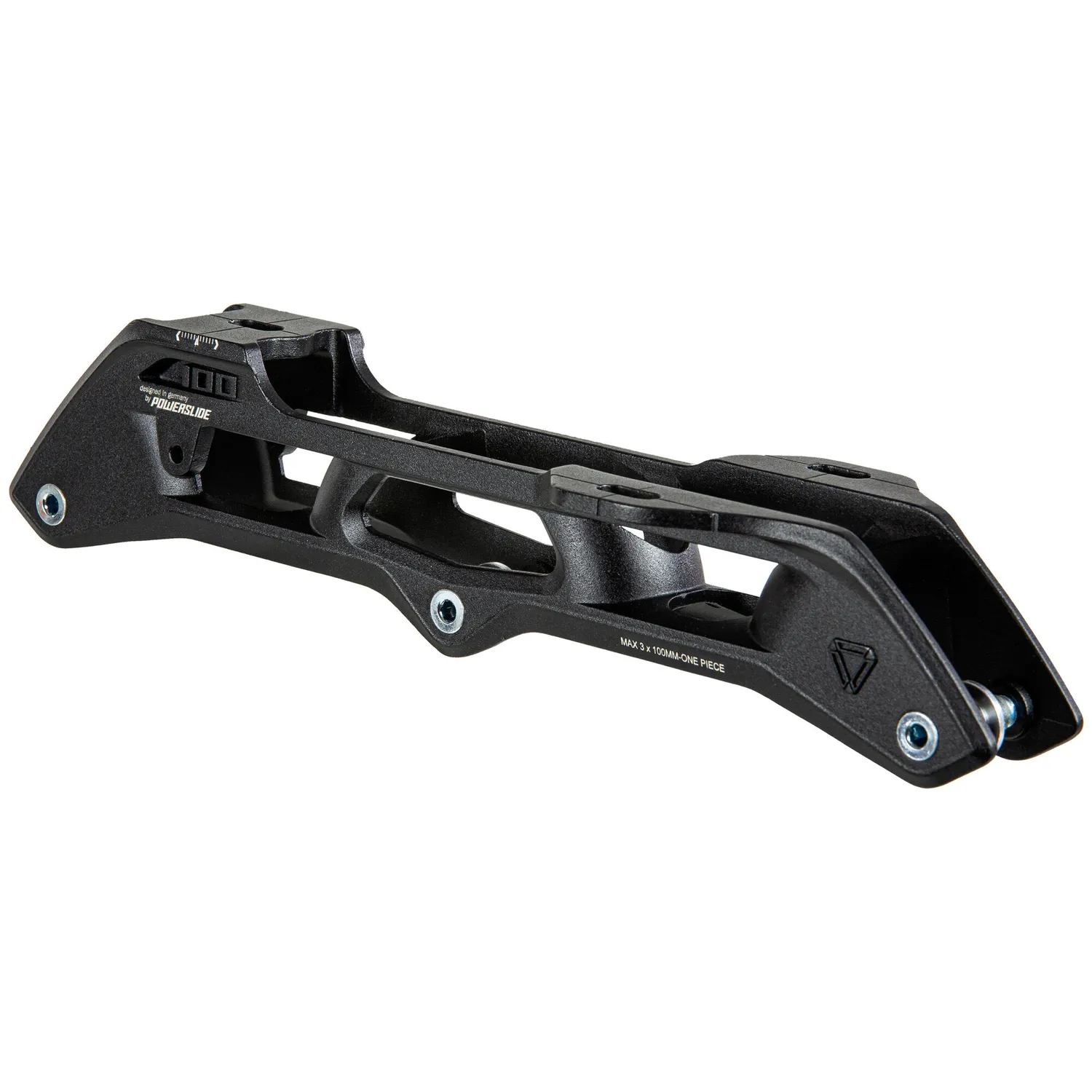 Powerslide Elite 100 ramme Trinity 250 3x100 sort