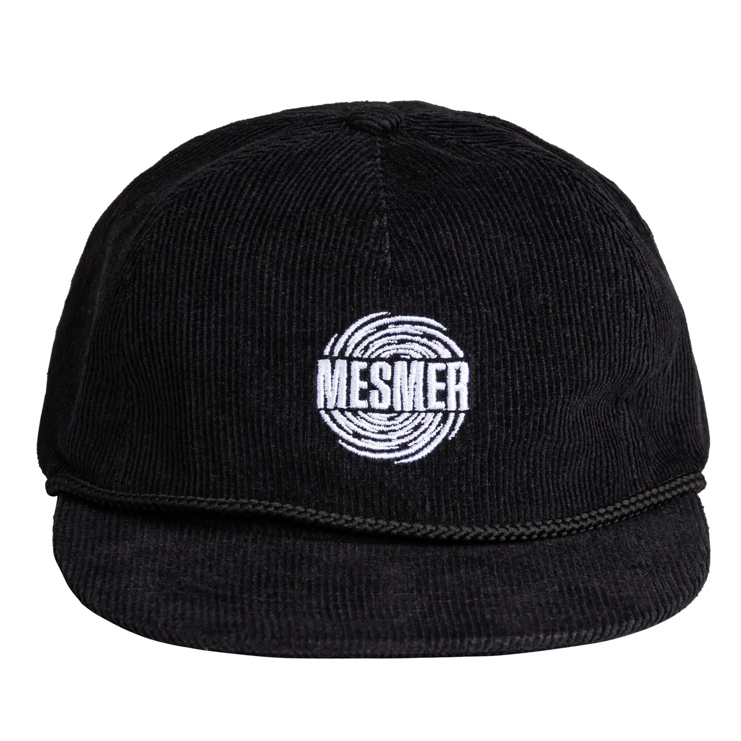 Mesmer Spiral Cap kasket sort økologisk