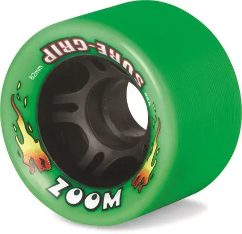 Sure-Grip Zoom 62mm speed hjul rød 8-pak urethane