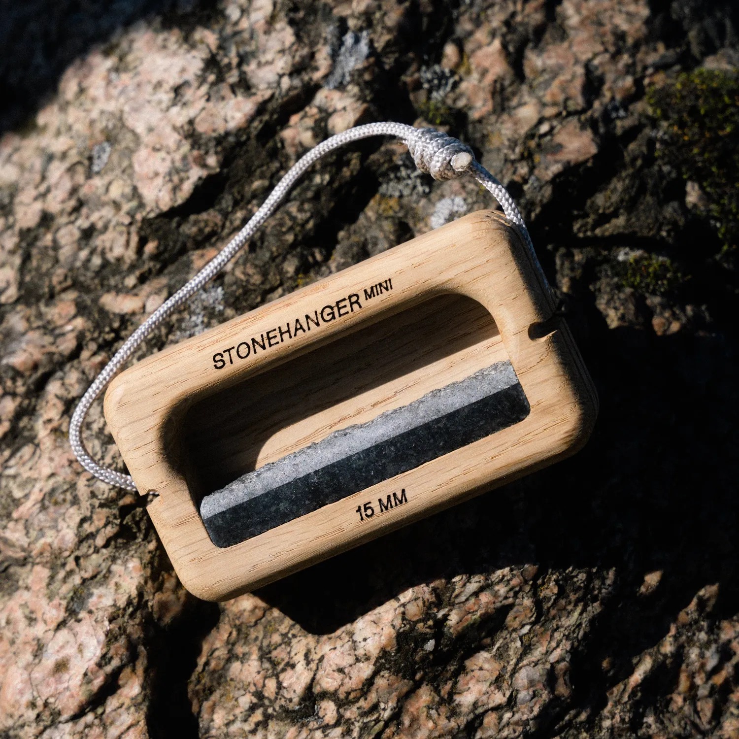 Nature Climbing Stone Hanger Mini hangboard eg granit 15mm