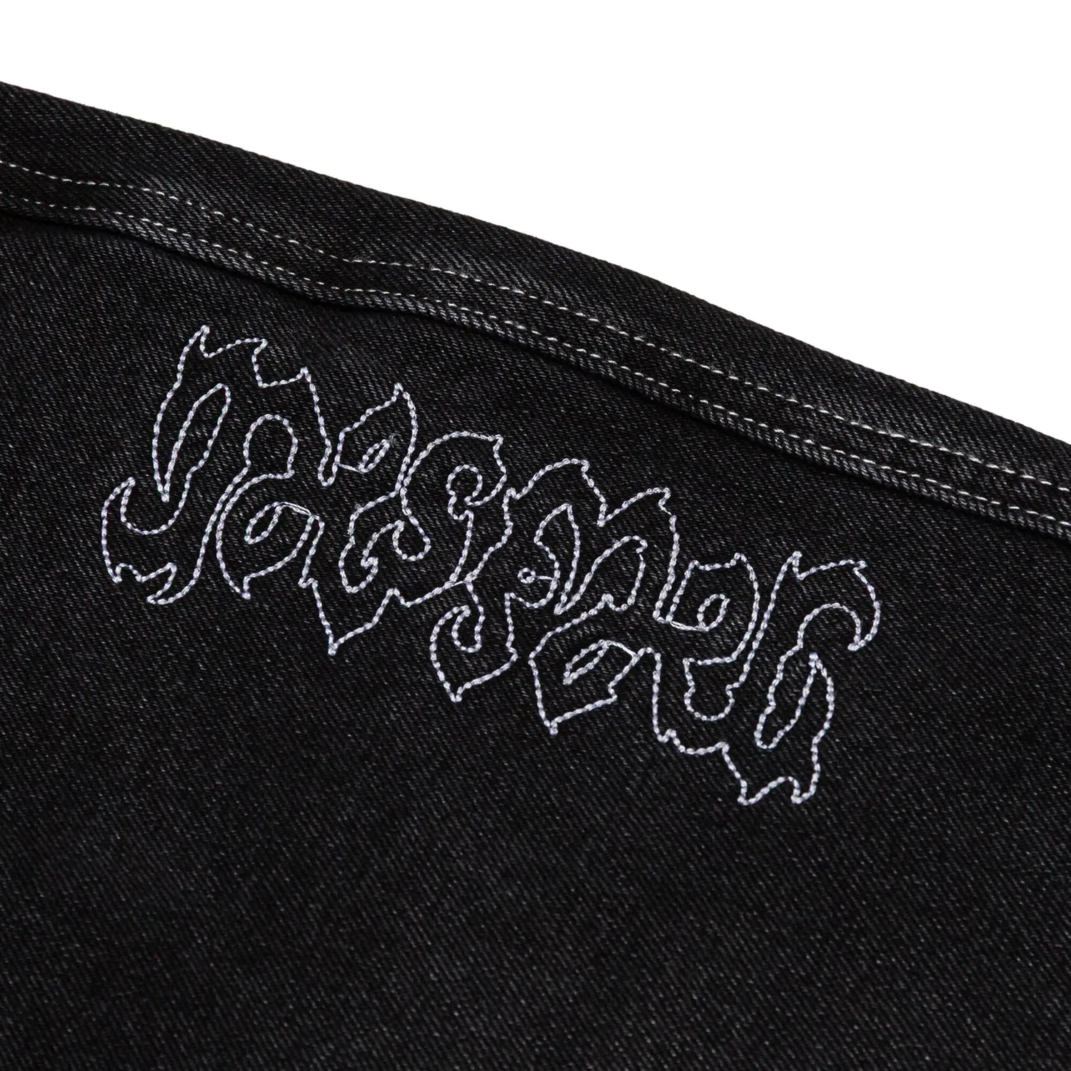 Mesmer Jeans I Middle Black skaterbukser sort