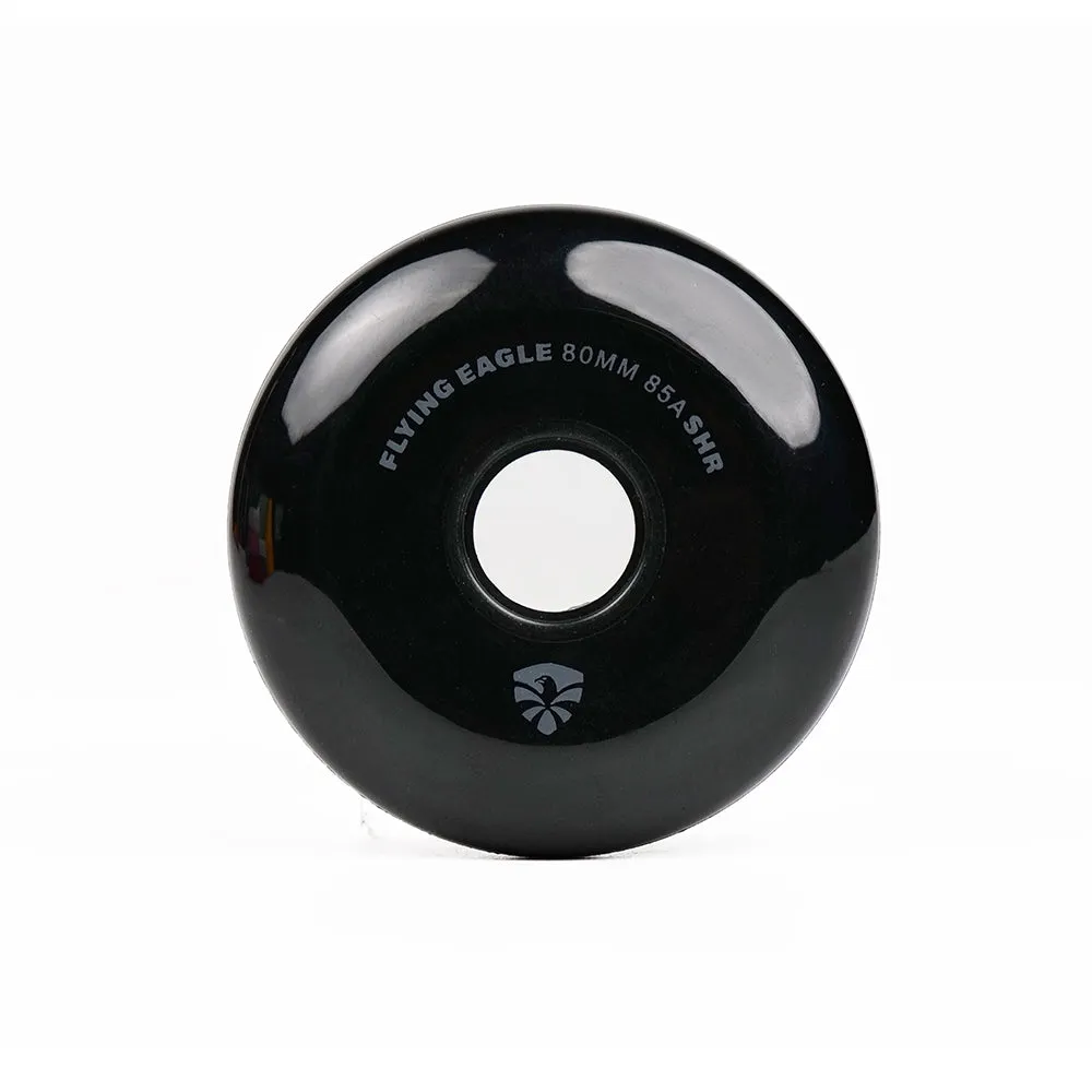 Flying Eagle X7 hjul 80mm Black 4-pak 85A