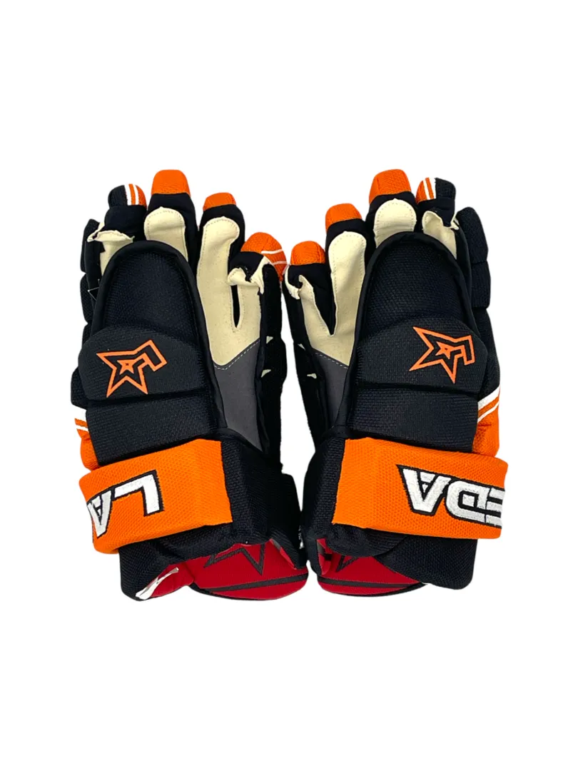 Labeda Pama 7.2 hockeyhandsker sort/orange Clarino