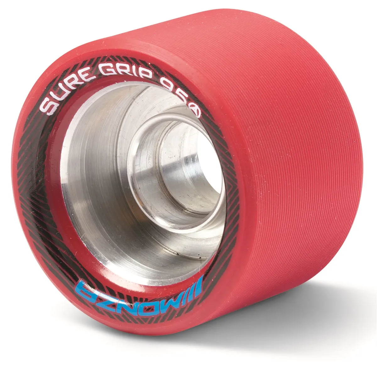 Sure-Grip Monza rullehjul rød 95A 8-pak